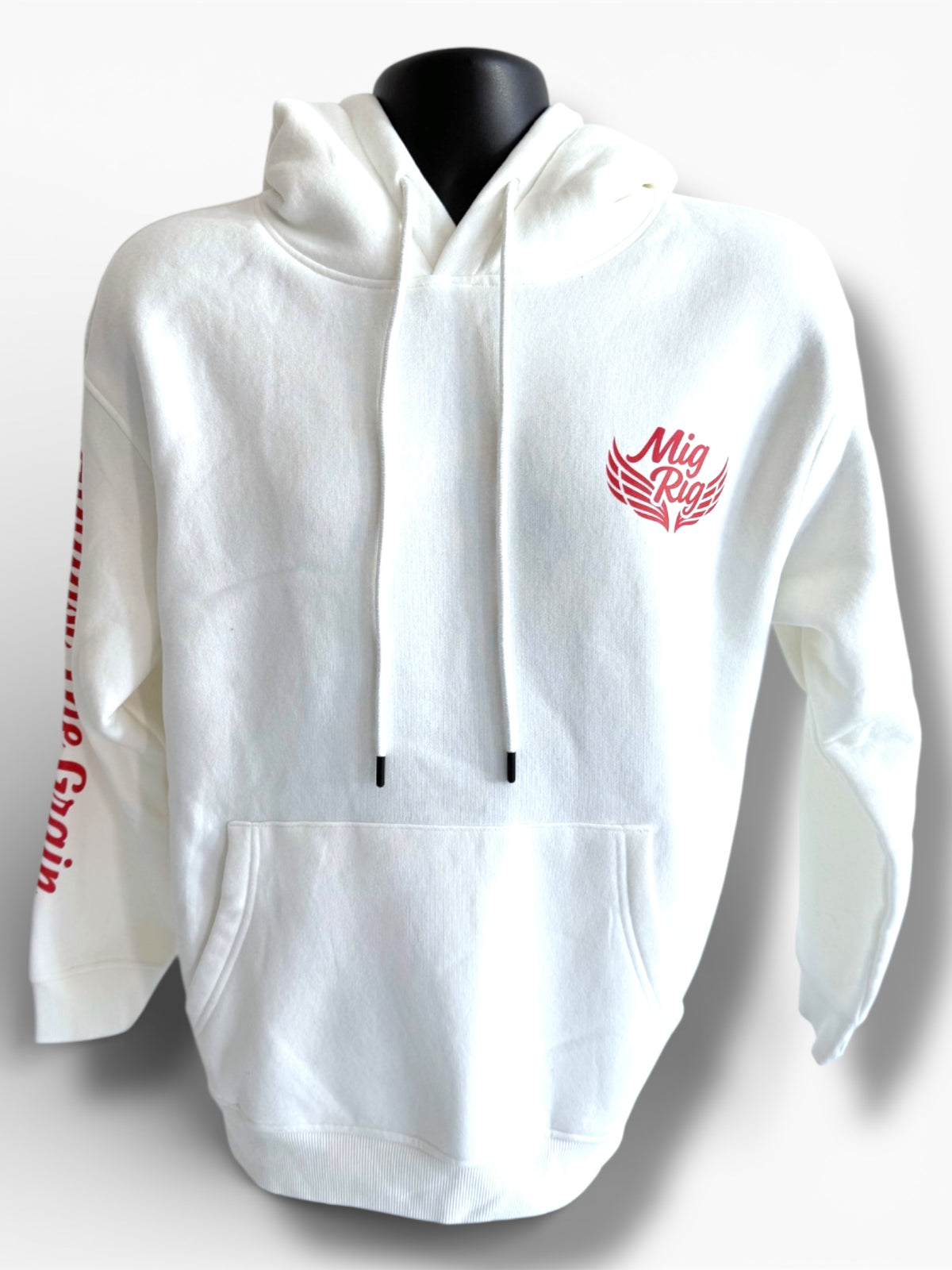 White Devil Heavy Weight Hoody - MIGRIG