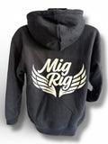 Black Heavy Weight Hoody - MIGRIG