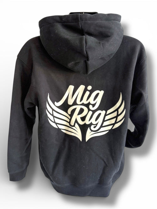 Black Heavy Weight Hoody - MIGRIG