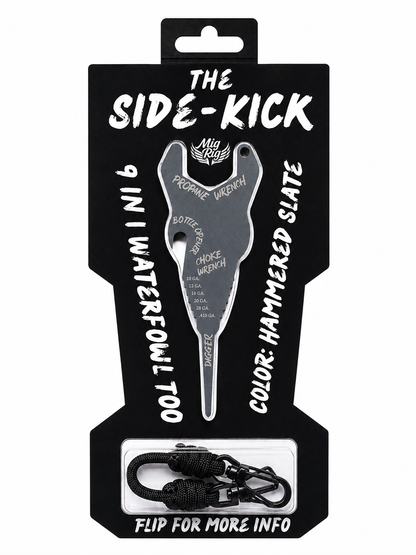 "Side-Kick" Lanyard Multi-tool (In Store) Hammered Slate - MIGRIG