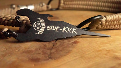 "Side-Kick" Lanyard Multi-tool Hammered Black - MIGRIG
